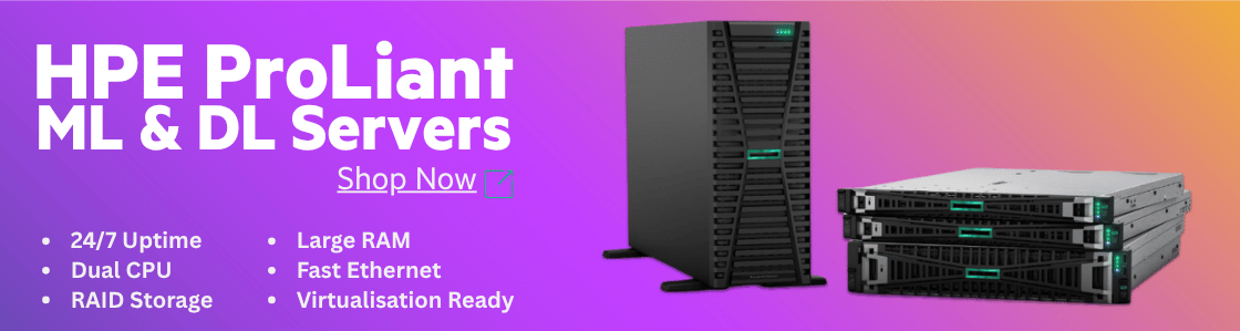 HPE ProLiant ML and DL Servers at EMPR