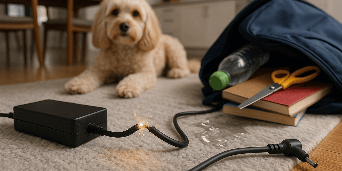 Charger safety for school children